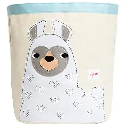 3 Sprouts Storage Bin - Llama