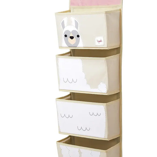 3 Sprouts Hanging Wall Organizer - Llama