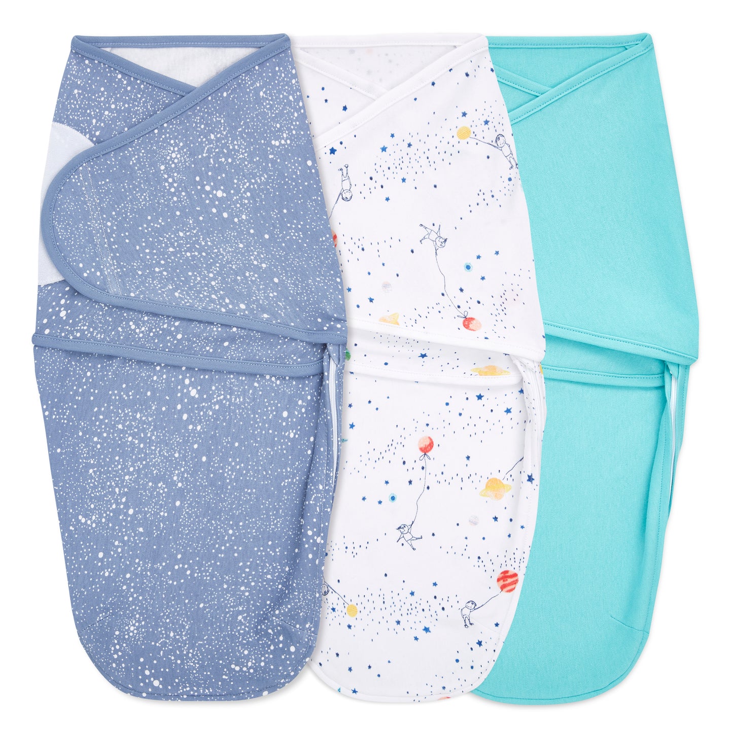 aden + anais Easy Baby Swaddle 3 Pack - Stargaze